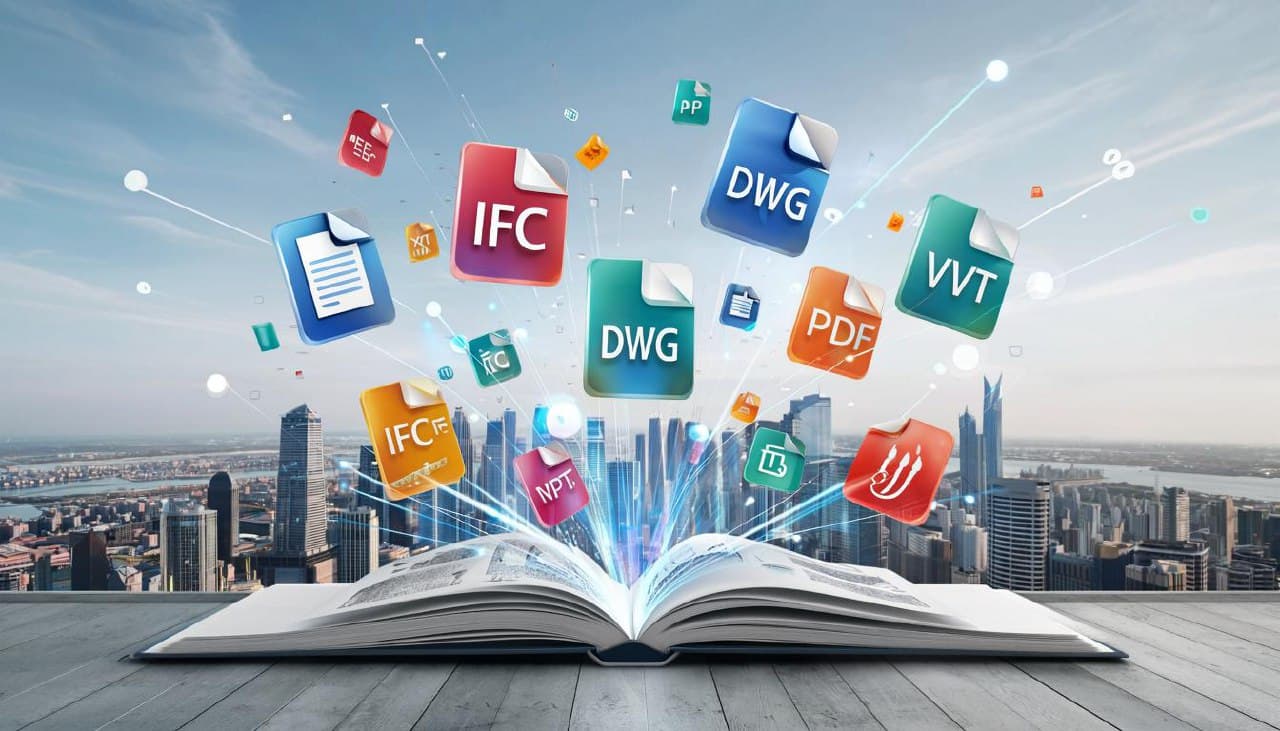 Конвертация форматов (IFC, DWG, PDF, RVT)